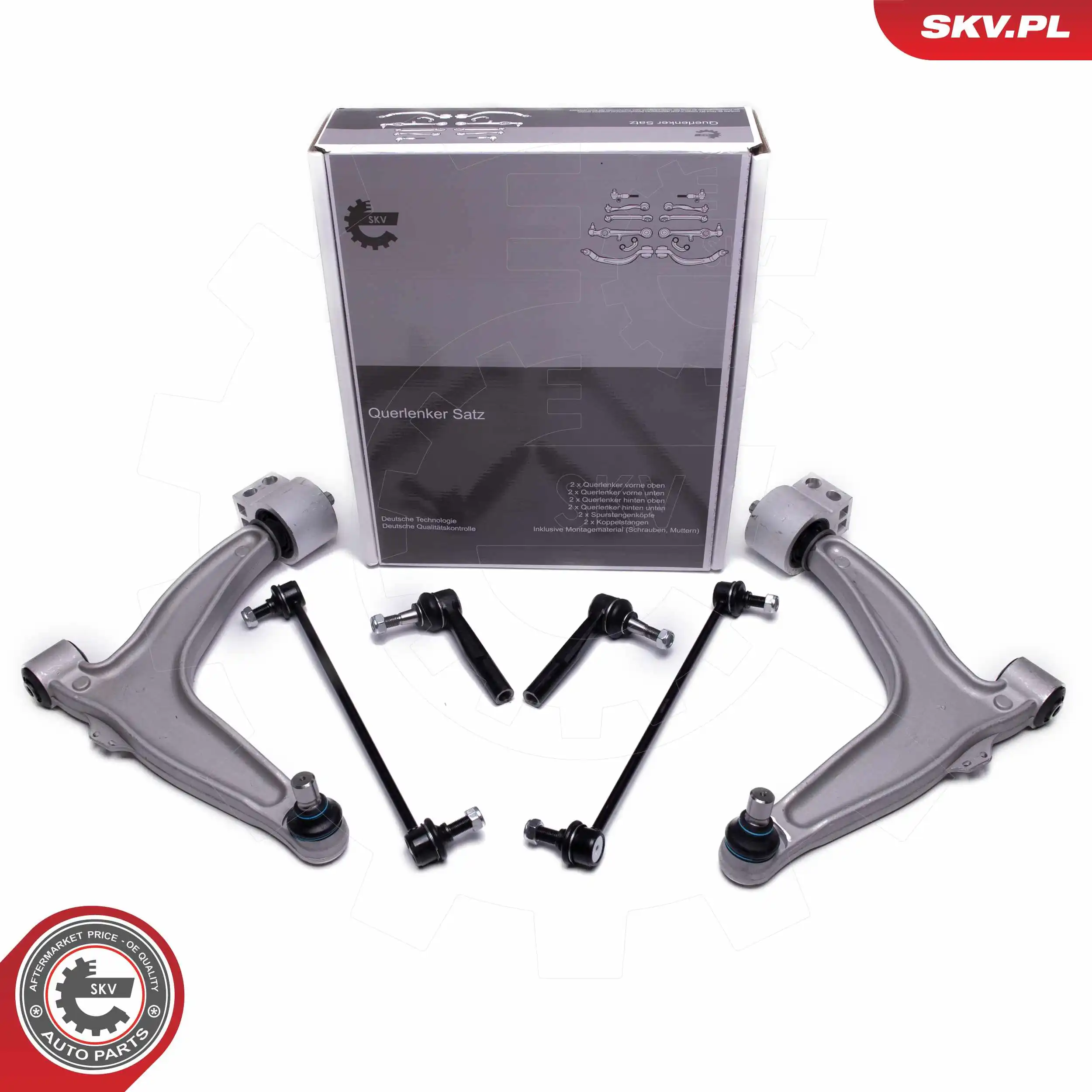 Control/Trailing Arm Kit, wheel suspension